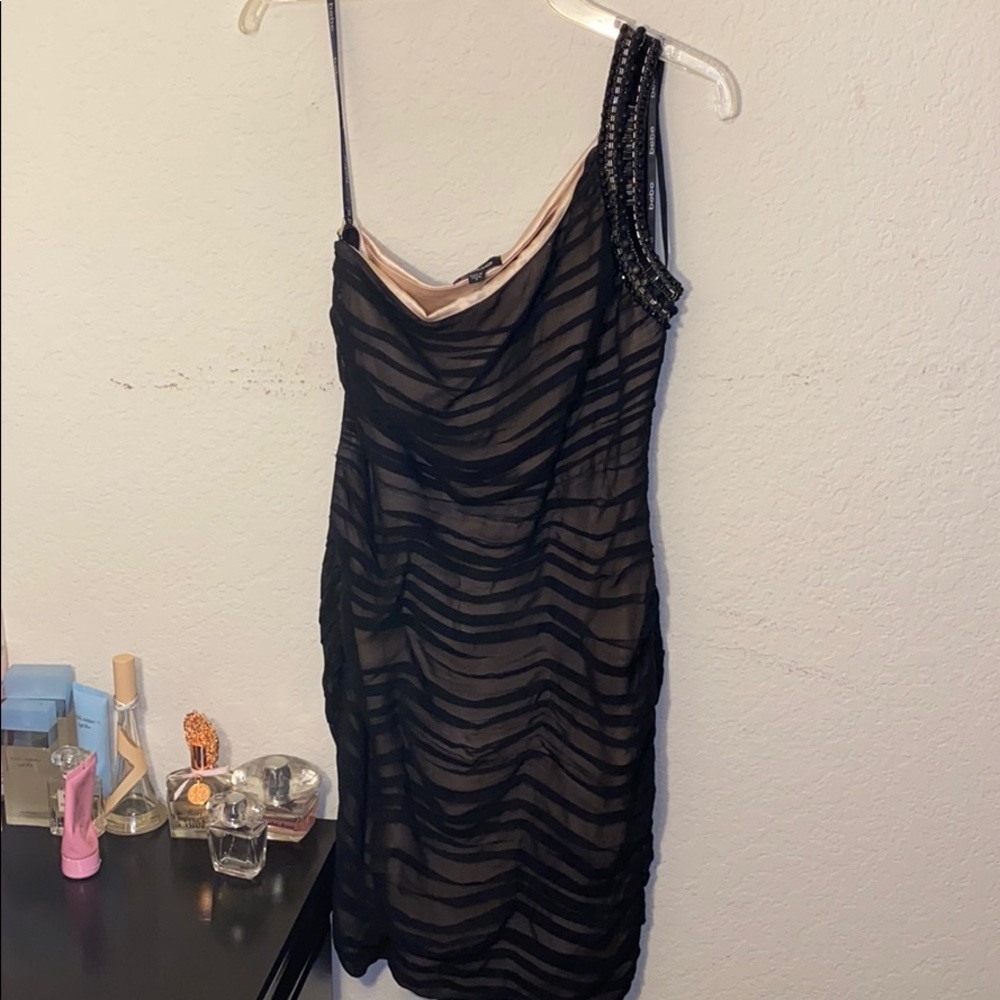 Black Bondage fit dress